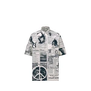 DIOR by ERL Short sleeve button up men’s shirt